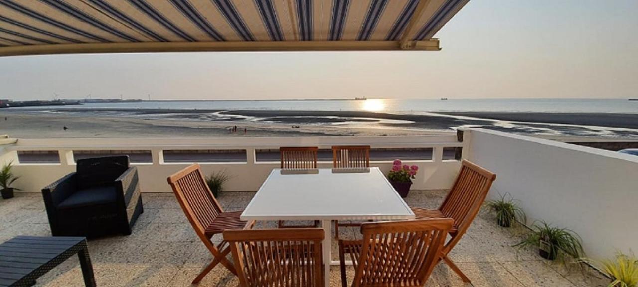 Superbe Appartement Avec Terasse Face A La Mer Boulogne-sur-Mer Buitenkant foto